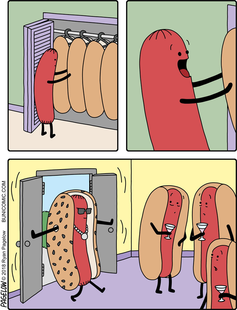 Hot-dogging